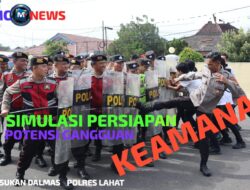 GIAT RUTIN PASUKAN DALMAS POLRES LAHAT