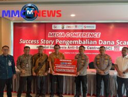 KAPOLRES LAHAT AKBP NOVI EDYANTO. SIK. MIK TERIMA PENGHARGAAN DARI OJK DAN BANK BCA