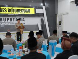 Momen Ramadan, Kapolres Bojonegoro Silaturohmi dengan Pendeta dan Da’i Kamtibmas