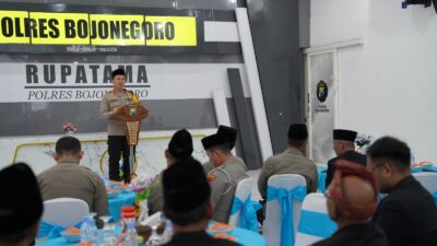 Momen Ramadan, Kapolres Bojonegoro Silaturohmi dengan Pendeta dan Da’i Kamtibmas