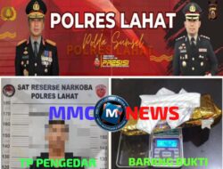PH, TP PENGEDAR GANJA DIAMAN KAN SATRESNARKOBA POLRES LAHAT