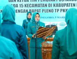 Cantika Wahono Lantik Ketua Pembina Posyandu se Bojonegoro