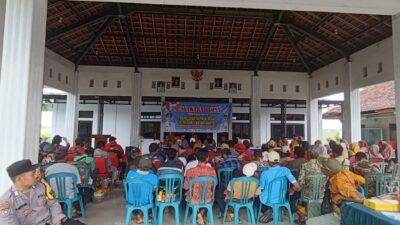 BPD dan Pemdes Wotan Gelar Musdes bentuk Panitia Pilkades PAW