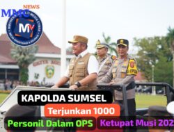 KAPOLDA SUMSEL TERJUNKAN 1000 PERSONIL SIAP AMANKAN OPS KETUPAT MUSI 2026