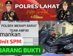 AKSI BANDIT CURANMOR AHIRNYA KEOX DIRINGKUS TIM AMPHIBI POLSEK MERAPI POLRES LAHAT