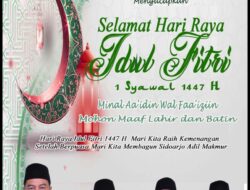 Ucapan Idul Fitri DPRD Kabupaten Sidoarjo