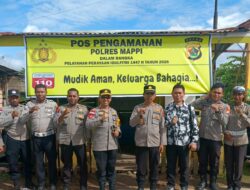 Kapolres Mappi Cek Kesiapan Pos Pengamanan Ops Ketupat Cartenz 2026