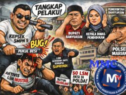 Viral “Tersangka Kepsek Belum Ditahan, Bupati Banyuasin, Kadisdik dan Polsek Mariana Jadi Sorotan Aktivis