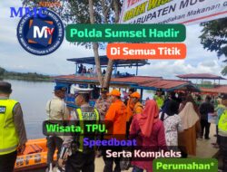 KAPOLDA SUMSEL DI SUASANA IDUL FITRI  BERIKAN KENYAMANAN  MASYRAKAT DI SEMUA TITIK