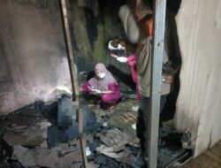 Rumah Milik W Warga Dander Bojonegoro Terbakar