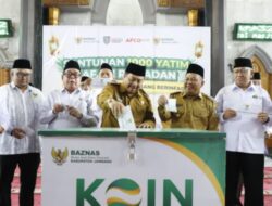 Jombang Berinfaq, Saat Ribuan Senyum Anak Yatim Warnai Masjid Agung Baitul Mukminin