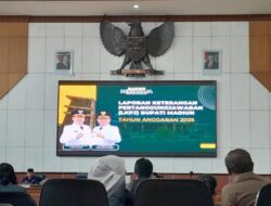 DPRD Kabupaten Madiun Gelar Rapat Paripurna Penyampaian Nota Penjelasan LPKJ Bupati Madiun 2025