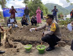 Polres Ende Mulai Bangun Gedung SPPG Slog Polri untuk Dukung Program Gizi Nasional