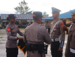 Polres Mappi Gelar Apel Operasi Ketupat Cartenz 2026