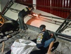 Viral..!! Teras Kanopi KDKMP di Padang Trucuk yang Ambruk Tuai Sorotan Publik