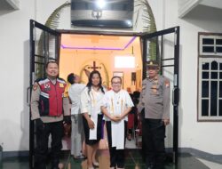 Polisi Sidoarjo Amankan Ibadah Jumat Agung