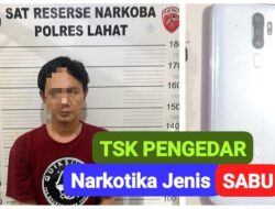 SARRESNARKOBA POLRES LAHAT BERHASIL AMANKAN TSK, JI – PENGEDAR NARKOTIKA