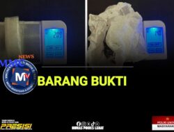 SATRESNAKOBA POLRES LAHAT KEMBALI RINGKUS (BW) TSK PENGEDAR NARKOTIKA