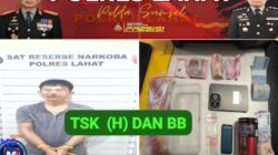 22 PAKET SABU DAN  SEORANG TSK DIAMANKAN SATRESNARKOBA POLRES LAHAT