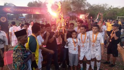 Tim KAS FC Juarai Persebatim Cup 5 season 2022
